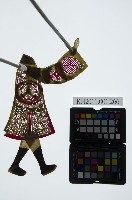 藏品(皮影戲簽桿立身偶-武淨（偶身）)的圖片