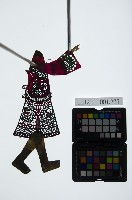 藏品(皮影戲簽桿立身偶-王爺（偶身）)的圖片