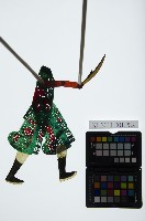 藏品(皮影戲簽桿立身偶-武將（偶身）)的圖片