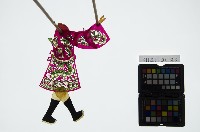 藏品(皮影戲簽桿立身偶-王爺（偶身）)的圖片