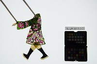 藏品(皮影戲簽桿立身偶-官爺（偶身）)的圖片