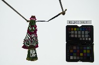 藏品(皮影戲簽桿立身偶-后妃（偶身）)的圖片