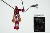 藏品(皮影戲簽桿立身偶-武旦（偶身）)的圖片