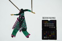 藏品(皮影戲簽桿立身偶-武彩旦（偶身）)的圖片