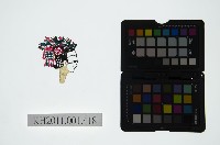 藏品(皮影戲偶頭-旦)的圖片