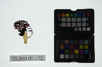 藏品(皮影戲偶頭-旦)的圖片