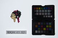 藏品(皮影戲偶頭-旦)的圖片