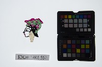 藏品(皮影戲偶頭-旦)的圖片