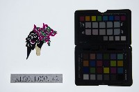 藏品(皮影戲偶頭-末)的圖片