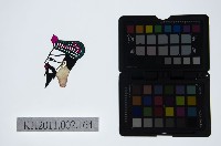 藏品(皮影戲偶頭-末)的圖片