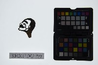 藏品(皮影戲偶頭-丑)的圖片