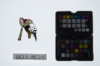 藏品(皮影戲偶頭-末)的圖片