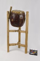 藏品(皮影戲樂器-通鼓)的圖片