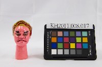 藏品(布袋戲偶-鬼怪頭木偶頭)的圖片