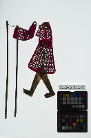 藏品(皮影戲簽桿偶身)的圖片