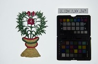 藏品(皮影戲道具-瓶花)的圖片