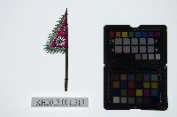 藏品(皮影戲道具-帥旗)的圖片