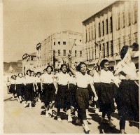 藏品(省高女學生遊行-4)的圖片