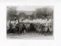 藏品(岡山街役場前經濟戰強調運動)的圖片