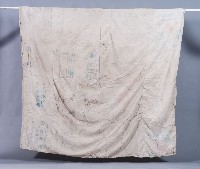 藏品(麵粉袋製被單)的圖片