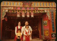 藏品(五朝祈安清醮暨鳳林宮重建落成大典吳姓家族合影-1)的圖片