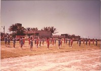 藏品(學生跳課間操活動筋骨)的圖片