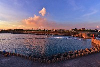 藏品(鳳鼻頭漁港黃昏)的圖片