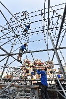 藏品(大林蒲西南瘋音樂祭─搭建舞台)的圖片