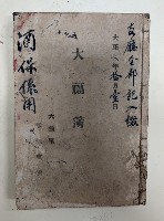 藏品(支廳全部記入綴 大正六年拾月壹日 大福簿
酒保係用 六龜里稇源支店)的圖片