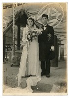 藏品(六龜神社天滿宮前新人合影)的圖片