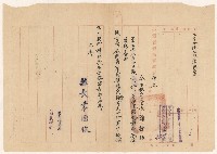 藏品(慰留謝掙強請辭虎尾區長之指令)的圖片