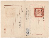 藏品(謝掙強臺灣義勇隊駐瑜通訊處主任之指令)的圖片