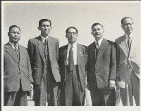 藏品(謝掙強與高雄市省轄市第一、二屆議會正副議長)的圖片