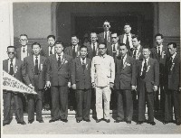 藏品(謝掙強與菲律賓中國洪門聯合總會祝壽團)的圖片