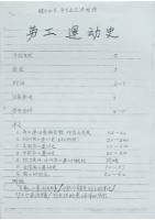 藏品(《勞工運動史》目錄前言手稿影本)的圖片