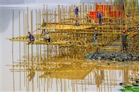 藏品(勞動影像暨說故事徵集比賽作品〈搭架〉吳玉麟攝)的圖片