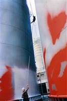 藏品(勞動影像暨說故事徵集比賽作品〈噴漆作業〉吳玉麟攝)的圖片