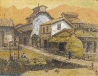 藏品(農村秋昏)的圖片