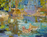 藏品(秋塘雙鴛)的圖片