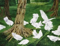 藏品(白鴿獻瑞)的圖片