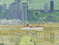 藏品(暮色春光(哈德森河))的圖片