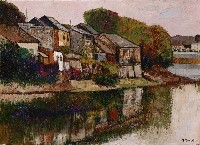 藏品(河畔人家)的圖片