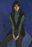 藏品(長髮少女)的圖片