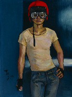 藏品(戴安全帽少年)的圖片