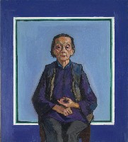 藏品(信佛的老婦)的圖片