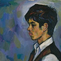 藏品(男側面像)的圖片