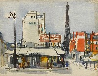 藏品(巴黎街景)的圖片