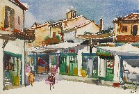 藏品(金門街景)的圖片