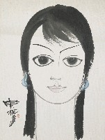 藏品(少女頭像)的圖片