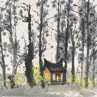 藏品(樹與廟)的圖片